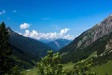Fototapeta premium Alpengipfel in Österreich
