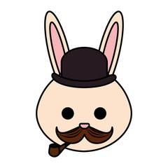 cute little rabbit character