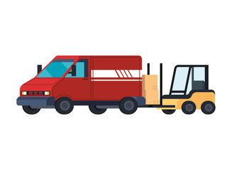 forklift and van delivery service