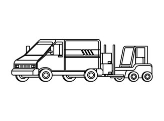 forklift and van delivery service