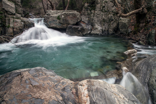 Hasan Boguldu pond in Ida Mountains, Turkey