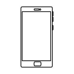 smartphone device isolated icon