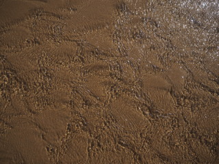 Panele Szklane  abstract water ans sand