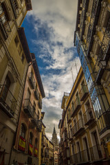 Street of Toledo in Spain