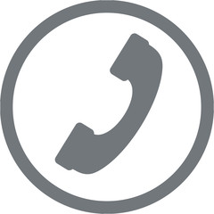 illustration of telephone icon