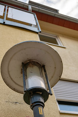 Fototapeta na wymiar Street lamp in the city