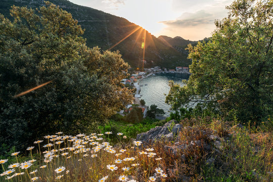Amazing image of Prozurska luka at island Mljet in Croatia