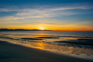 Obraz premium Whidbey Island Sunset