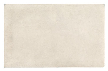 Vintage paper background isolated - (clipping path included)