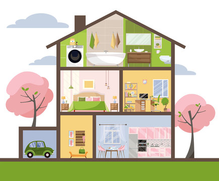 Housing Cartoon Images – Browse 570,037 Stock Photos, Vectors, and Video |  Adobe Stock