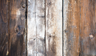 Old grunge wooden wall planks background