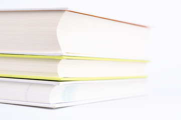 book on the white background
