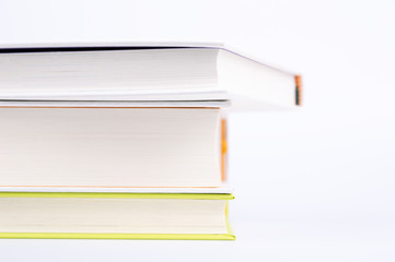 book on the white background