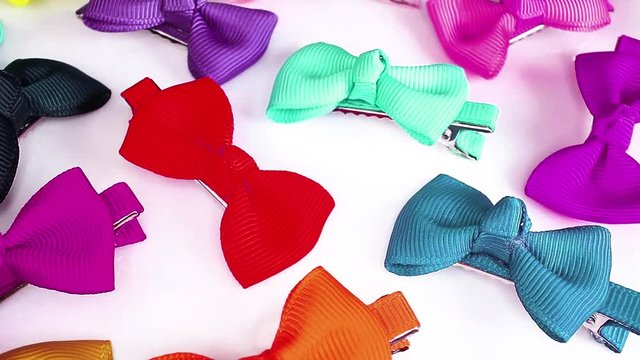 Baby hair bow bows girls baby shower party decoration gift