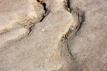 Soil erosion in the highlands