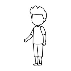 cute little boy character