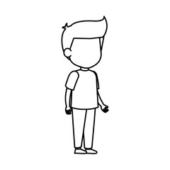 cute little boy character