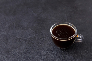 cup coffee concrete table Education business concept