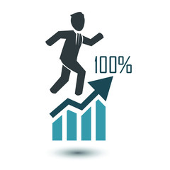 Marketing employee icon