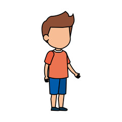 cute little boy character
