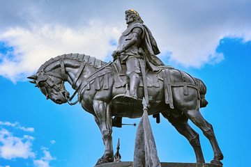 King Matthias Corvin Statue