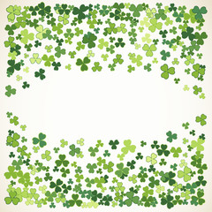 Saint Patrick's Day frame background