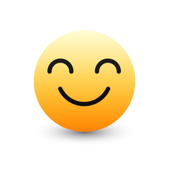 3D Vector Facebook Yay Emoticon Icon Design for Social Network Isolated on White Background. Modern Emoji