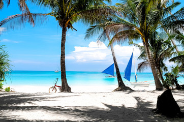 Boracay Tropical Island dream paradise Philippines white sand