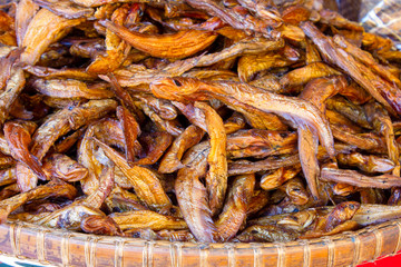 Thai Dried Seafood Fish Market