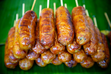 Thai Market Stall Street Food