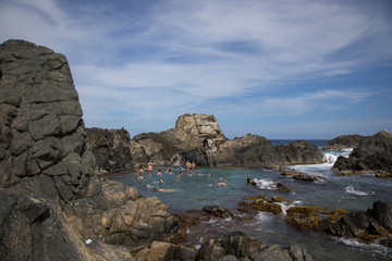 Views around the Natural Pool in Aruba