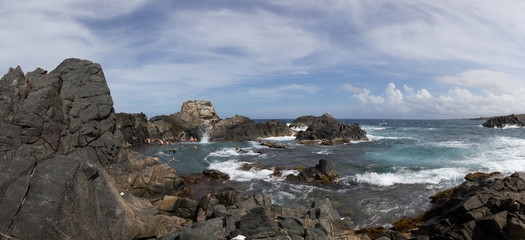 Views around the Natural Pool in Aruba