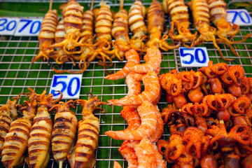 Seafood Fish Market Street Food