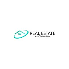 real estate logo vector ilustration