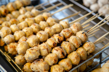 Thai Market Stall Street Food
