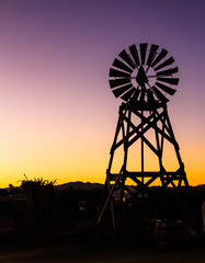 Windmill at Sunset