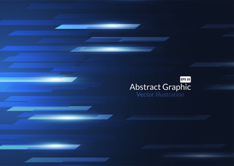 Abstract future digital speed technology concept, science, energy, futuristic speed and motion blur light rays. Vector illustration