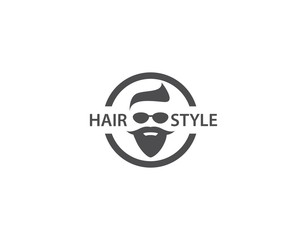 Barber shop logo vector