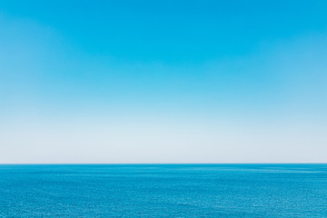Obraz premium Blue sea and sky
