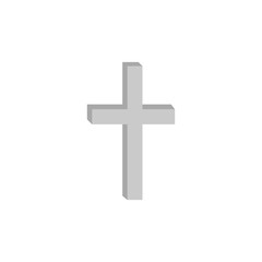 Christian cross icon.