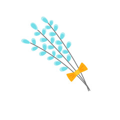 Pussy willow icon.