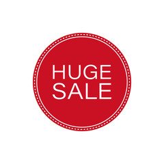  color tag discount huge sale icon. Element of discount tag. Premium quality graphic design icon. Signs and symbols collection icon for websites, web design, mobile app