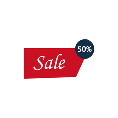  color tag discount 50% sale icon. Element of discount tag. Premium quality graphic design icon. Signs and symbols collection icon for websites, web design, mobile app