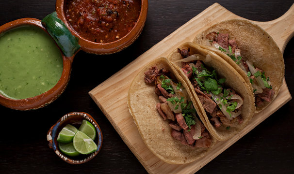 Tacos De Carne Asada