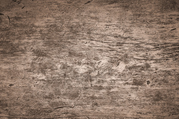 Obraz premium old brown wooden background texture.