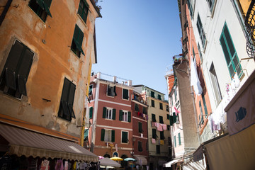 Fototapeta na wymiar Cinque Terre Buildings
