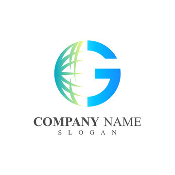 Global World Logo Design Template, World Letter G logo