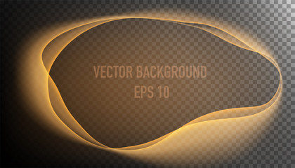 Transparent glow light effect.Neon glowing lines, abstract background wallpaper design with space for your text , vector illustration