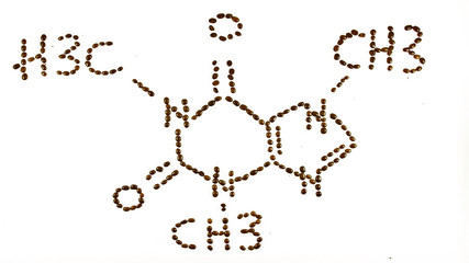 chemical formula of caffeine isolated