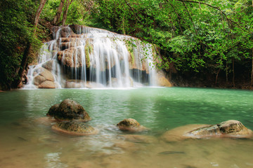 Waterfall with beautiful.